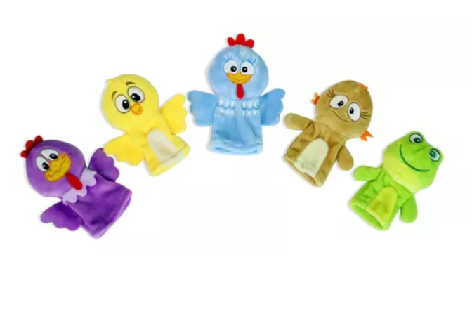 TITERES DE DEDO - GALLINA PINTADITA