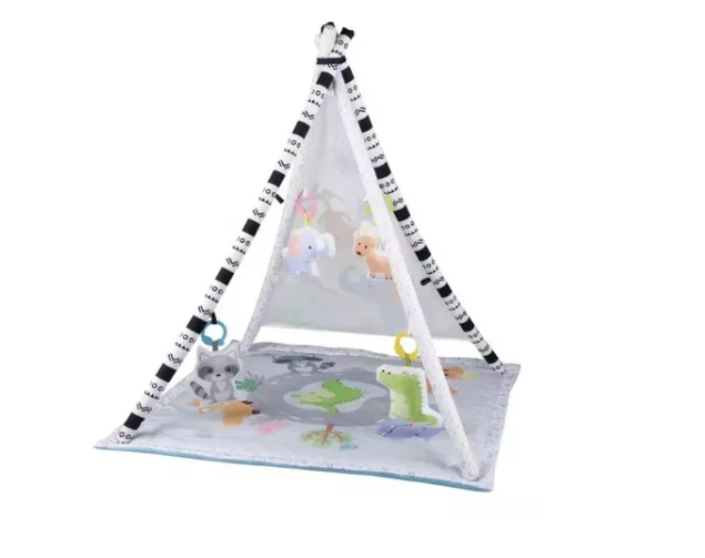 GIMNASIO TIPI PARA BEBES BLANCO Y NEGRO