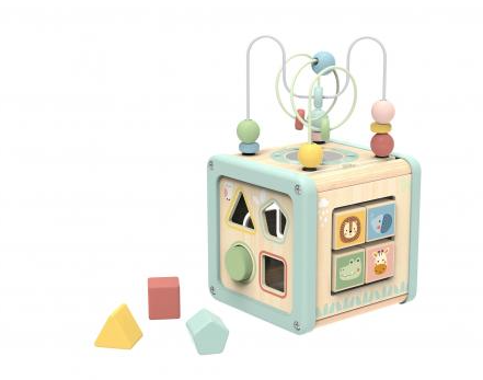 CUBO DE ACTIVIDADES COLOR PASTEL