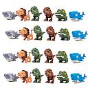 [FJ-1677] HUEVO ANIMALES MORDELONES