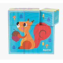 [TK-TL690] R.C. DE CUBO DE MADERA ANIMALES