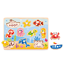 [TK-TY856] R.C. ANIMALES MARINOS DE MADERA CON PIJA