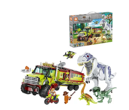 [FJ-1278] SET DE BLOCKS PARA ARMAR DINOSAURIOS Y JEEP 