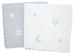 [FJ-7966] TAPETE DE FOAMY CON DISEÑO DE ESTRELLAS