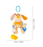 [FJ-8278-6D] COLGANTE SUAVE PERRO, PARA CUNA Y CARREOLA