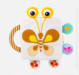 [FJ-8310-3C] LIBRO TEXTURA MARIPOSA