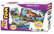 [FJ-65496] MAGIC FOAM - ARTE DINOSAURIO